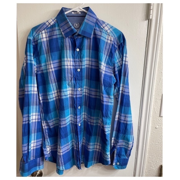 Bugatchi oohcotton shirt longe sleeve for men . - Picture 1 of 3